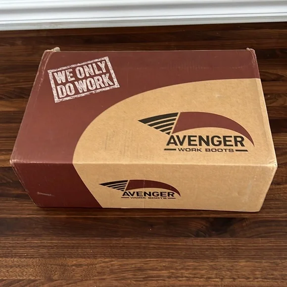 Avenger Black and Green Safety Toe Work Sneakers‎ Women’s 8 Wide - Picture 10 of 11